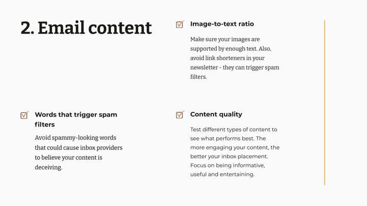 como aumentar as taxas de entrega de e-mail