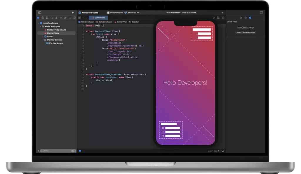 AppDev コースのヒーロー