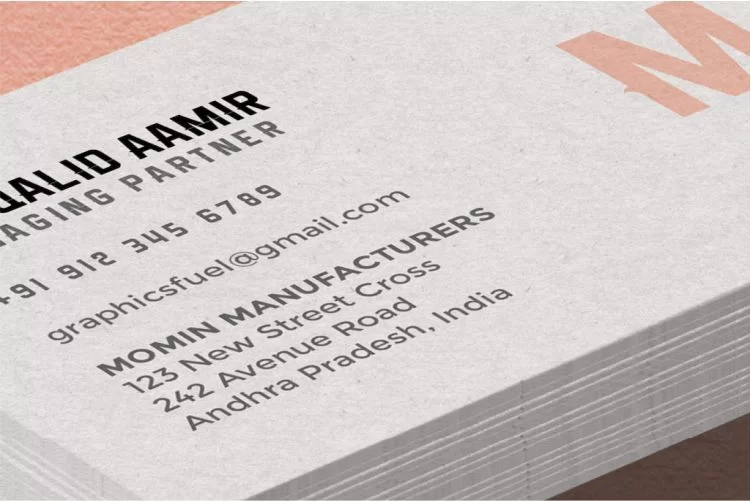 Modelo de cartão de visita por Graphicsfuel