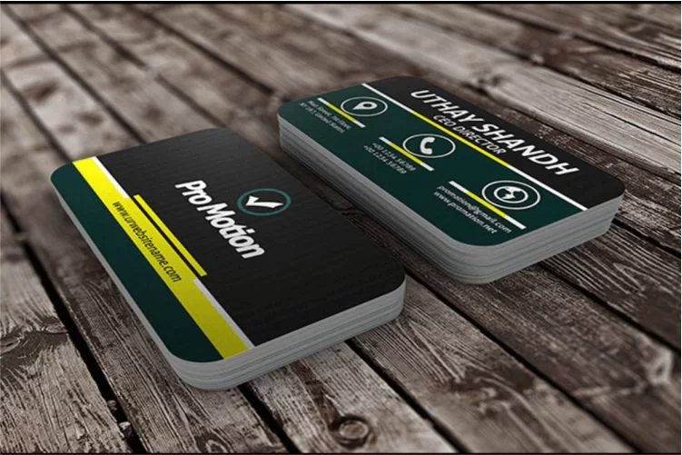 Modelo de Cartão de Visita Moderno