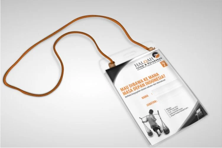 PSD de maquete de cartões pendurados