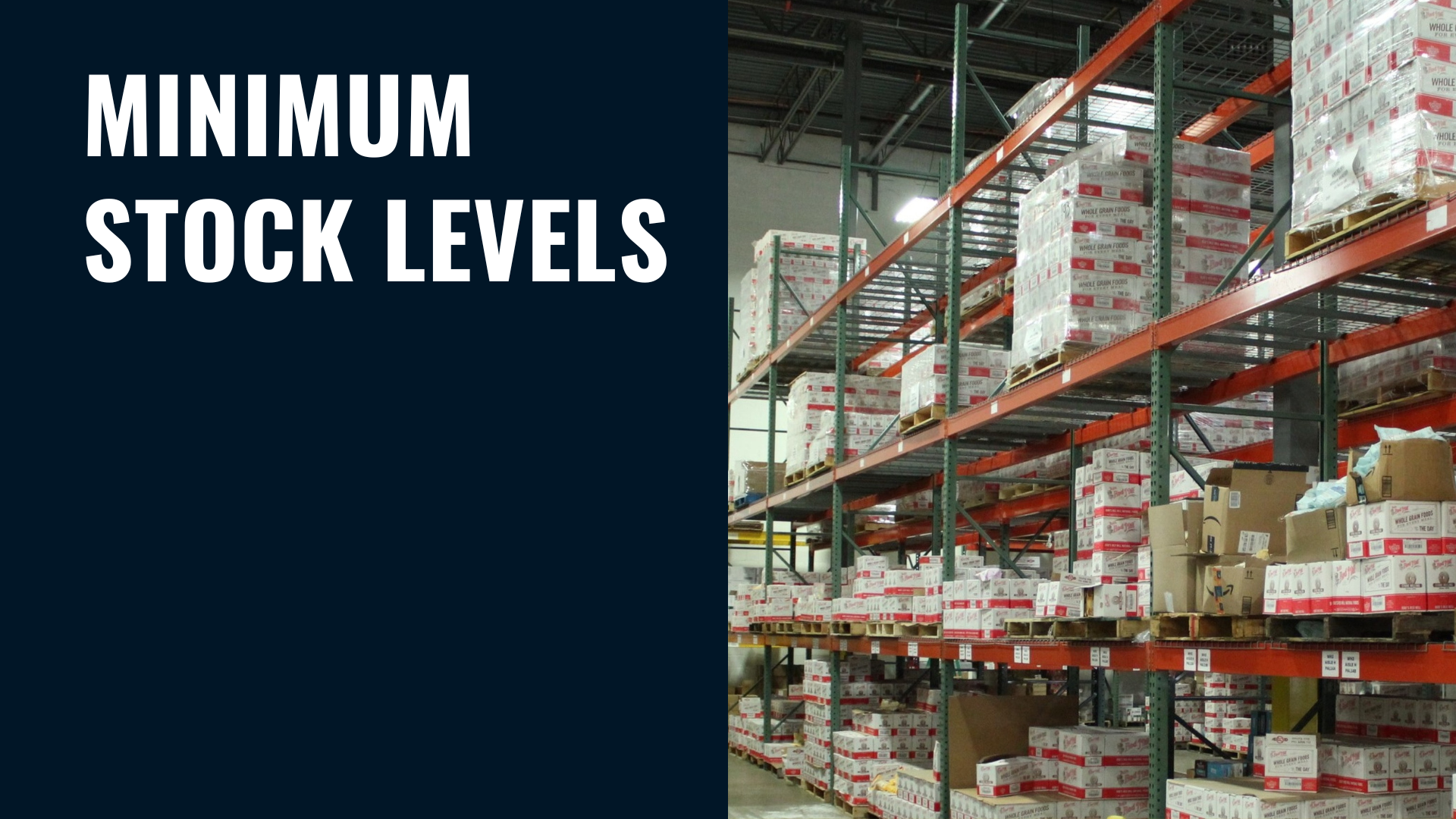 صورة مميزة لمقال حول مستويات المخزون الدنيا