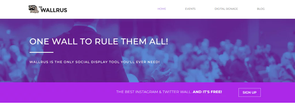 Wallrus は、walls.io の代替手段の 1 つです