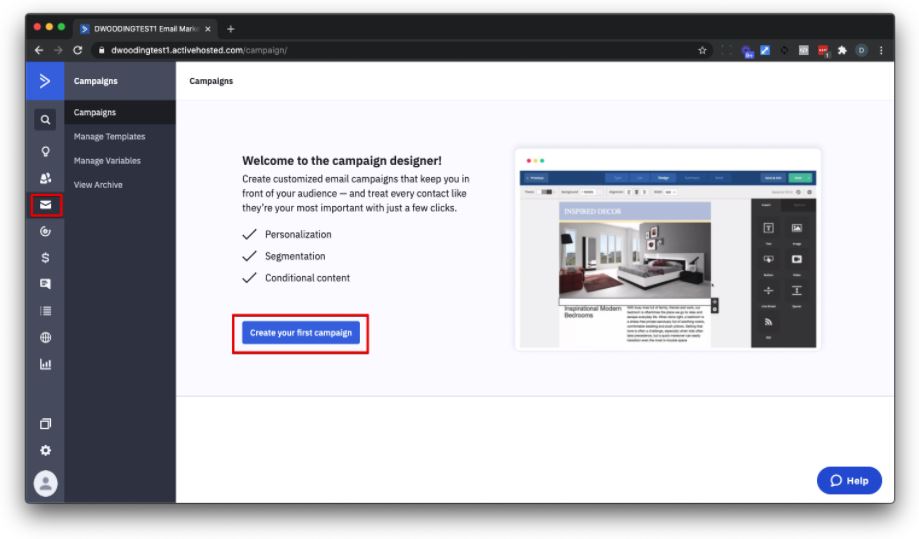 Buat kampanye pertama Anda