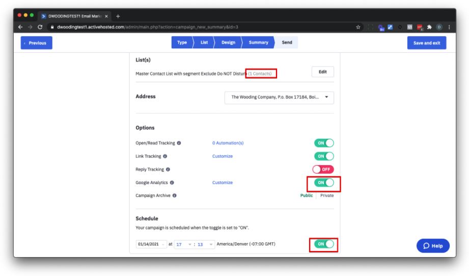 Klik simpan dan keluar