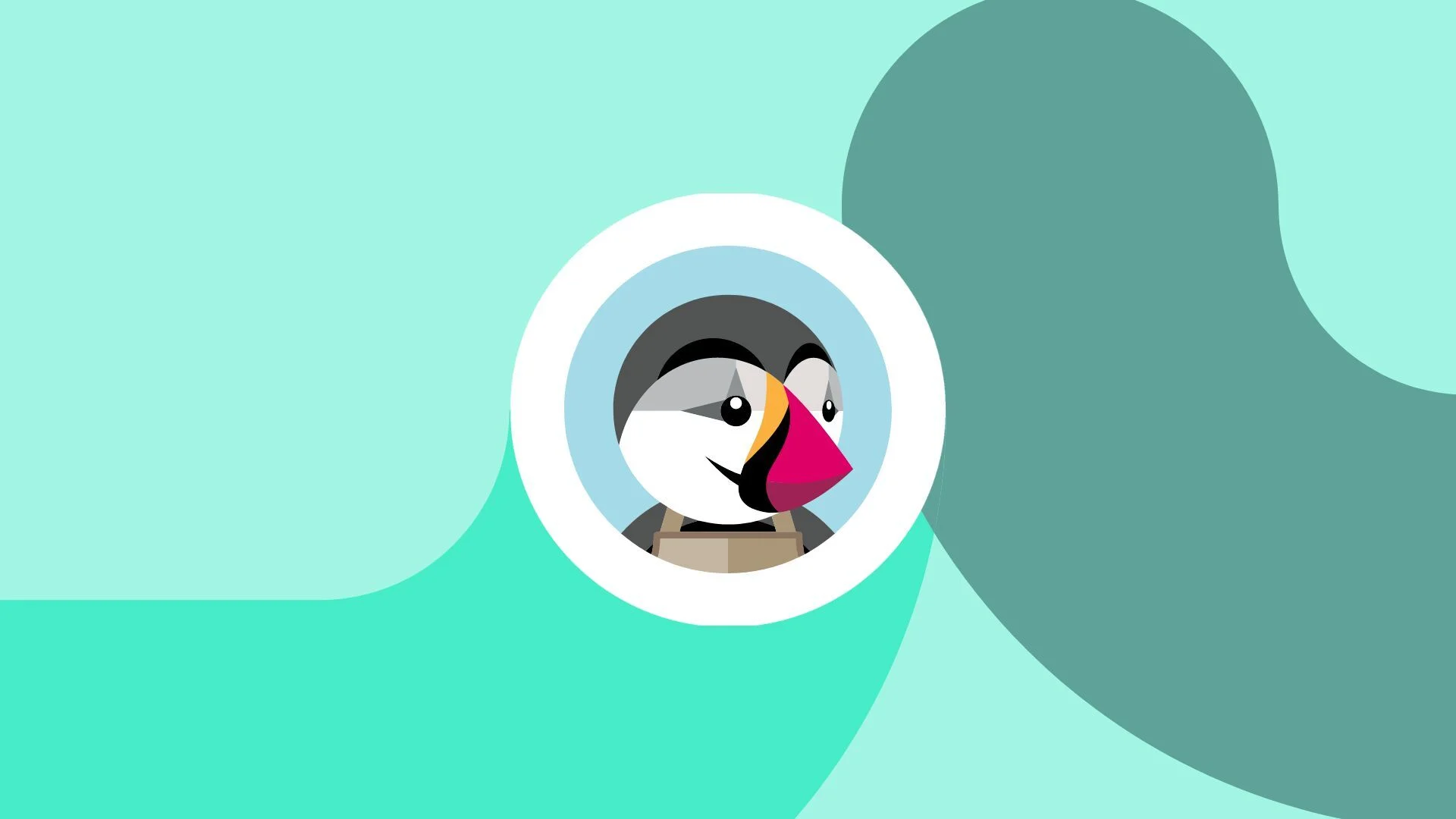 Imagem com o logotipo da PrestaShop