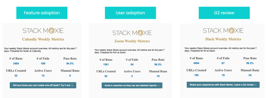 Stack Moxie 个性化 QBR