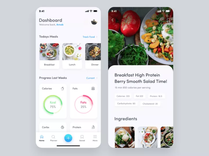 food_plan_application_design