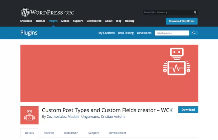 Tipos de publicaciones personalizadas