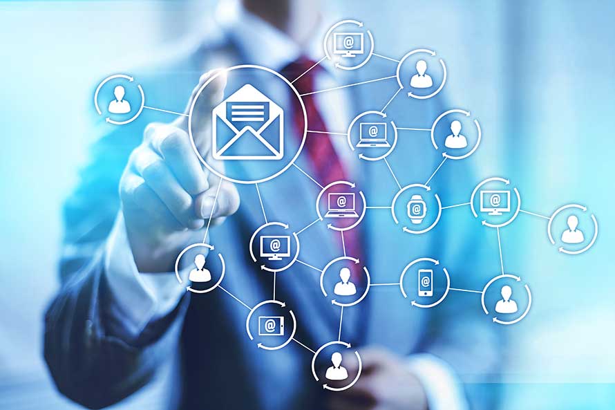 Inviare la tua lista via email