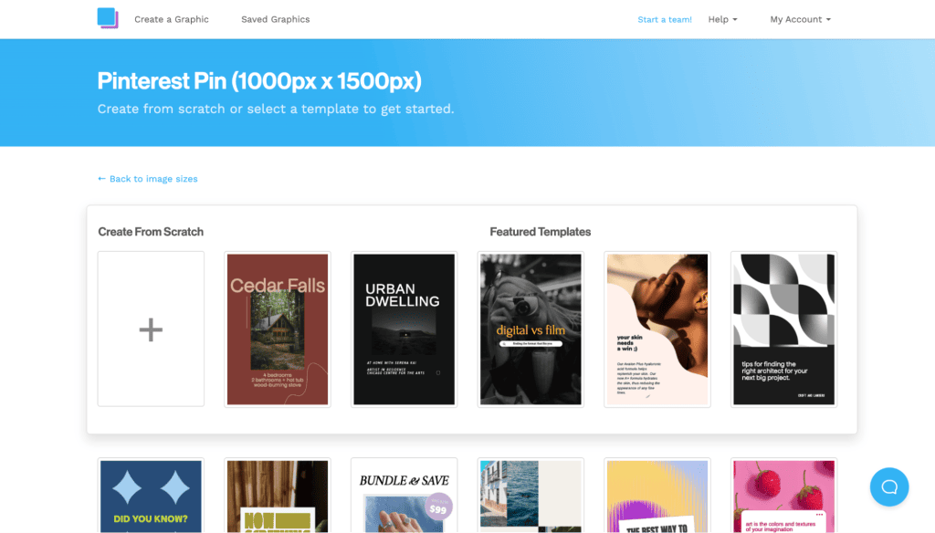 modelli di pin pinterest snappa