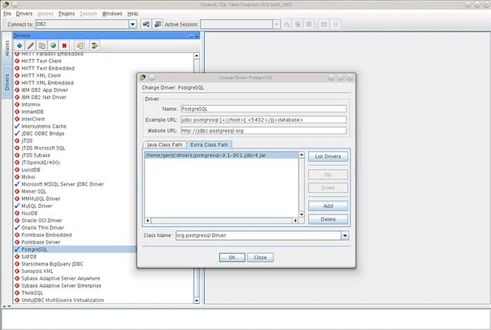 Client SQL SQuirreL