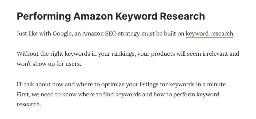 Скриншот из статьи SEJ Amazon