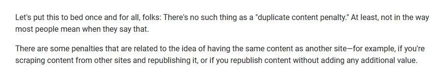 Screenshot del blog di Search Central