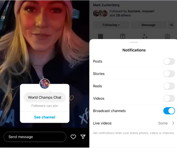 Cómo crear un canal de transmisión de Instagram
