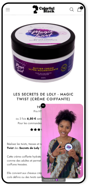 grafik video informasi di situs web seluler