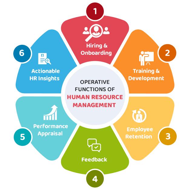 les fonctions opérationnelles de hrm comprennent