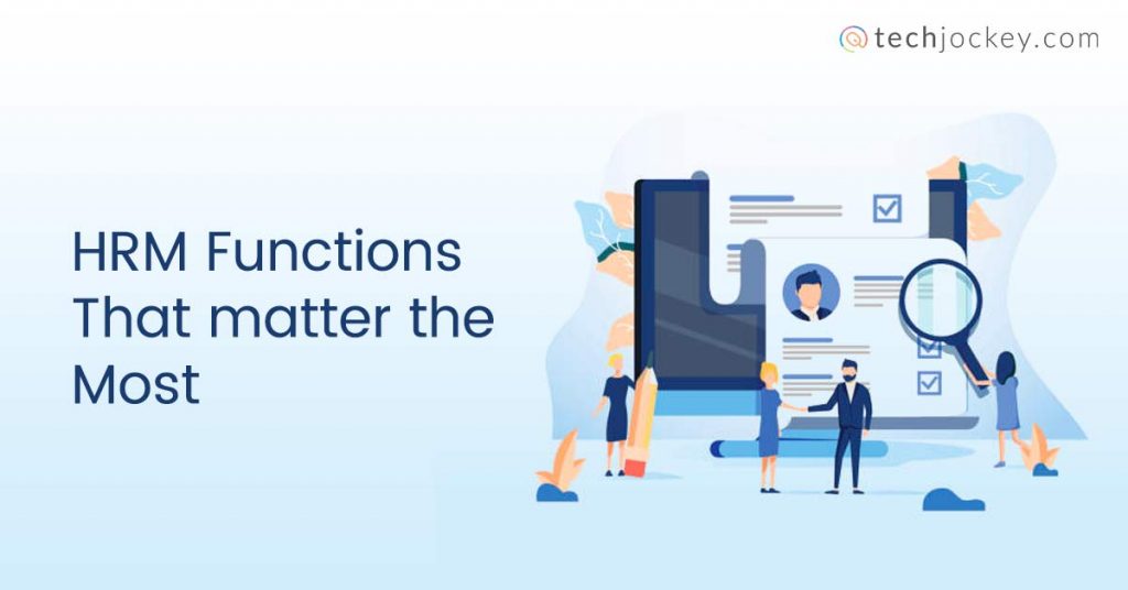 fonctions de gestion des ressources humaines