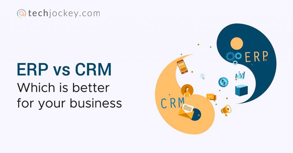 différence entre erp et crm