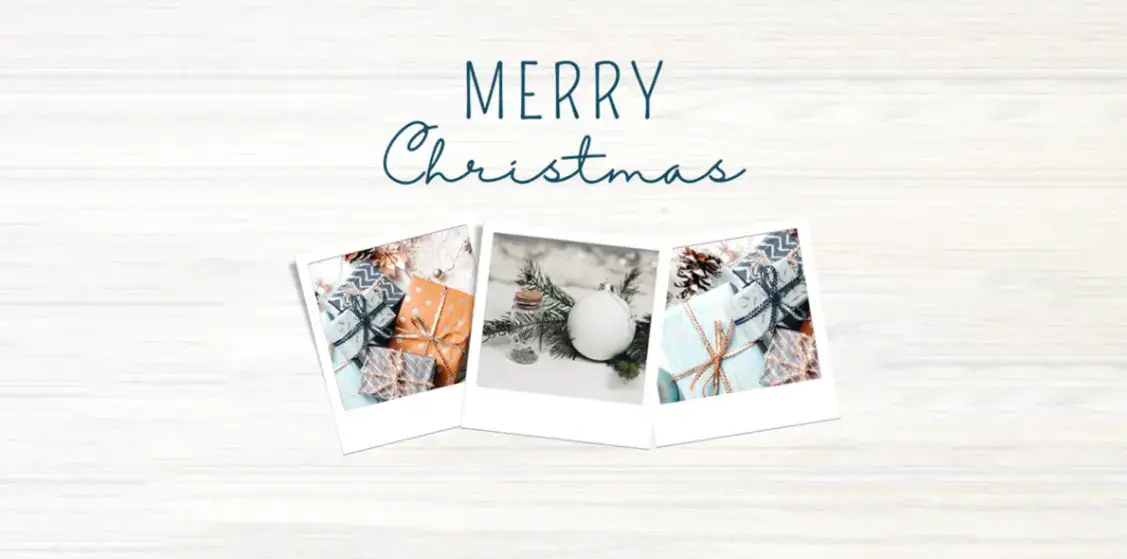 メリークリスマスグラフィック