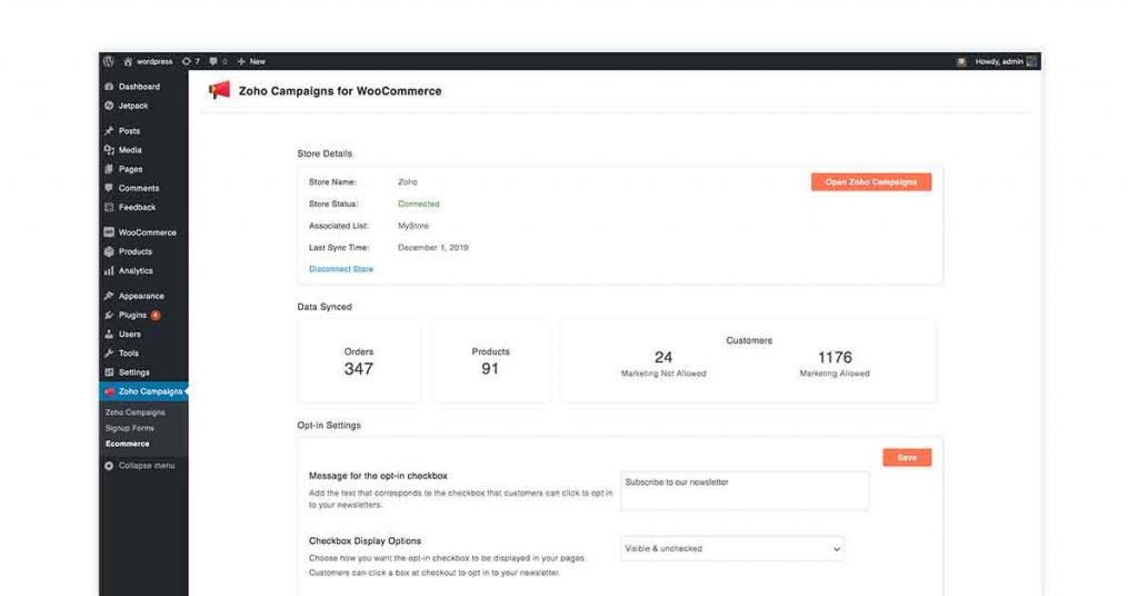 sistem de management al campaniei