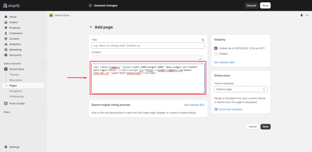 Adăugarea de recenzii Google la Shopify