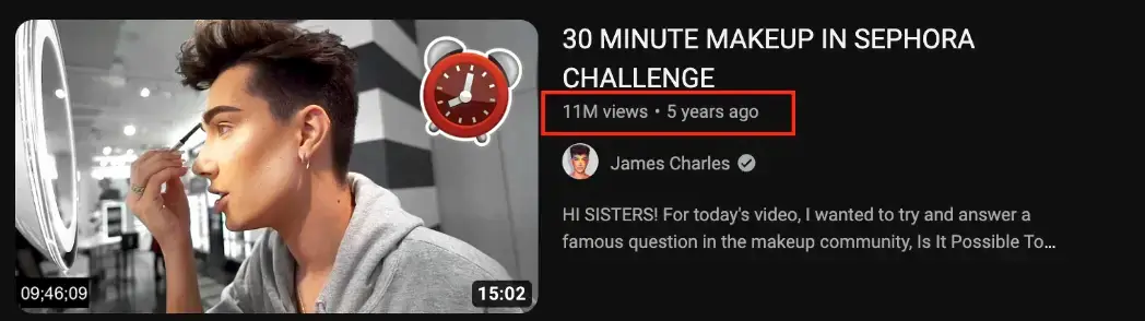 비디오 30분 메이크업 세포라 챌린지