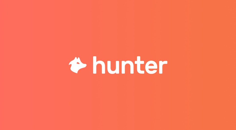 Herramientas de construcción de enlaces - Hunter.io