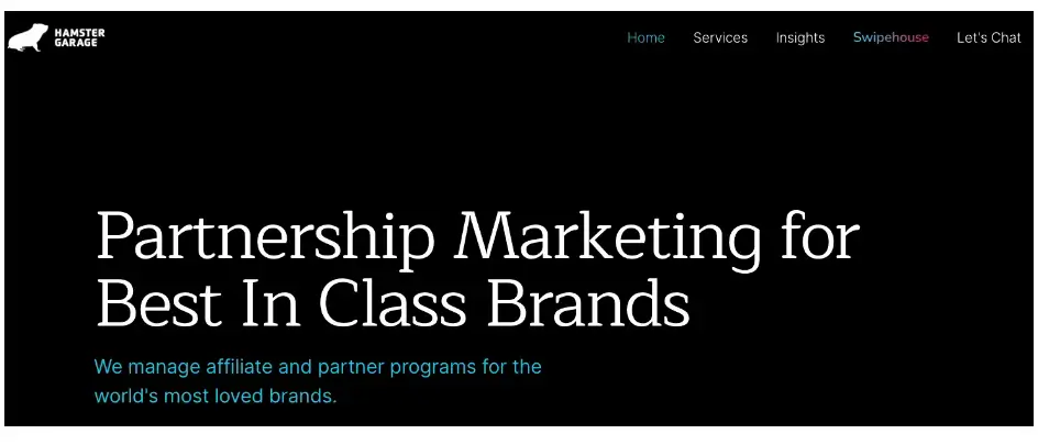 Hamster-Garage-Homepage