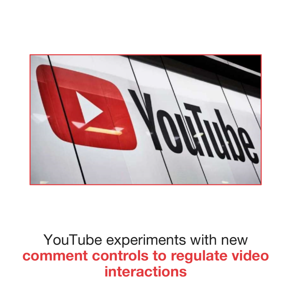 Kommentarkontrollen zur Regulierung von Videointeraktionen