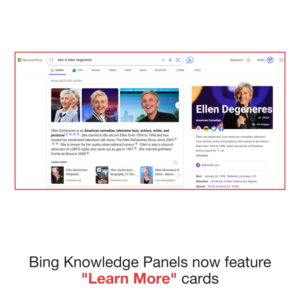 Mehr erfahren-Karten