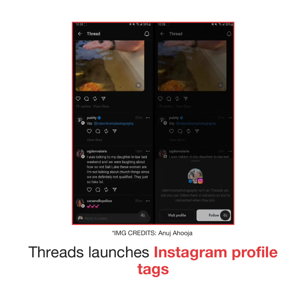 Instagram-Profil-Tags