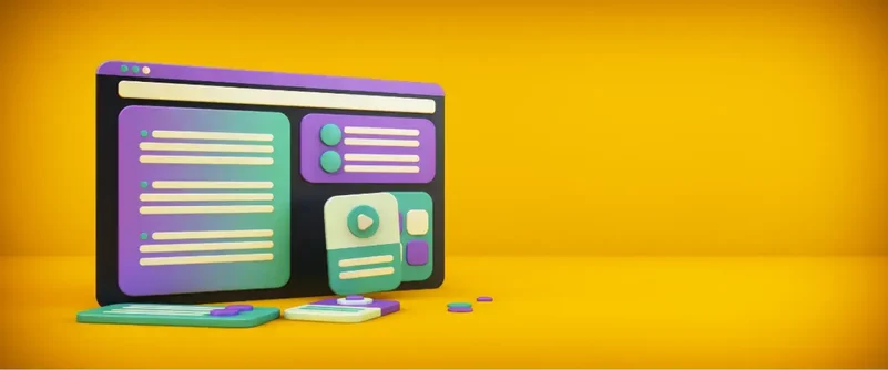 koncepcja ekranu laptopa