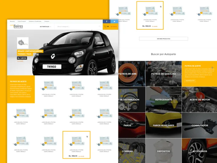 magasin de pièces automobiles_ecommerce