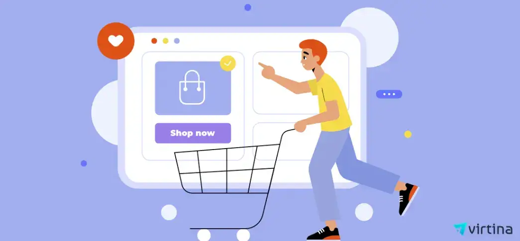 E-Commerce-Benutzererfahrung-Illustration