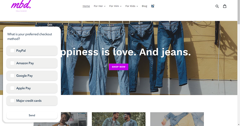 幸運橙針對某電商品牌的調查截圖