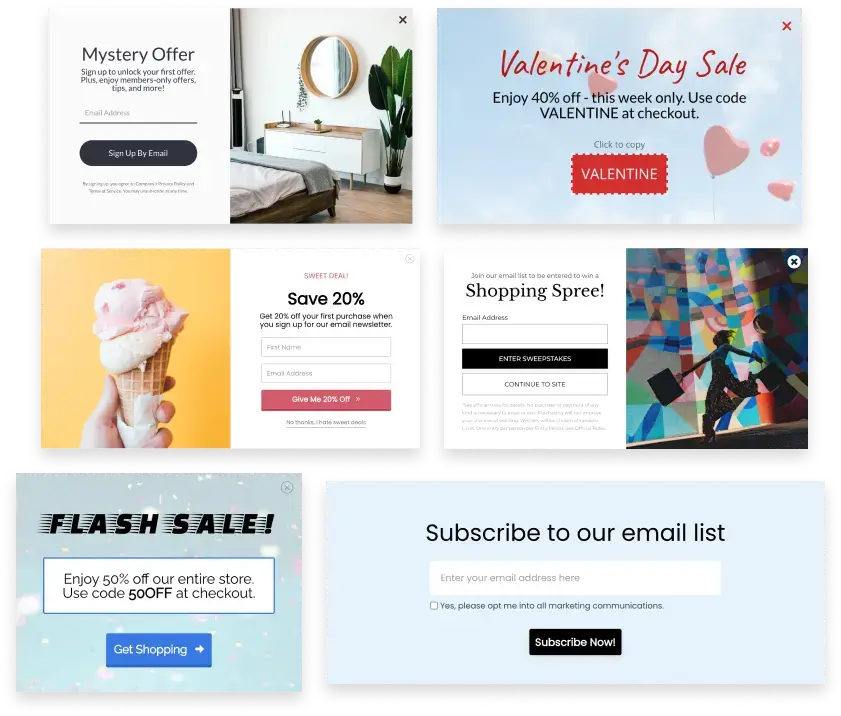 التطبيقات المنبثقة-shopify-powr