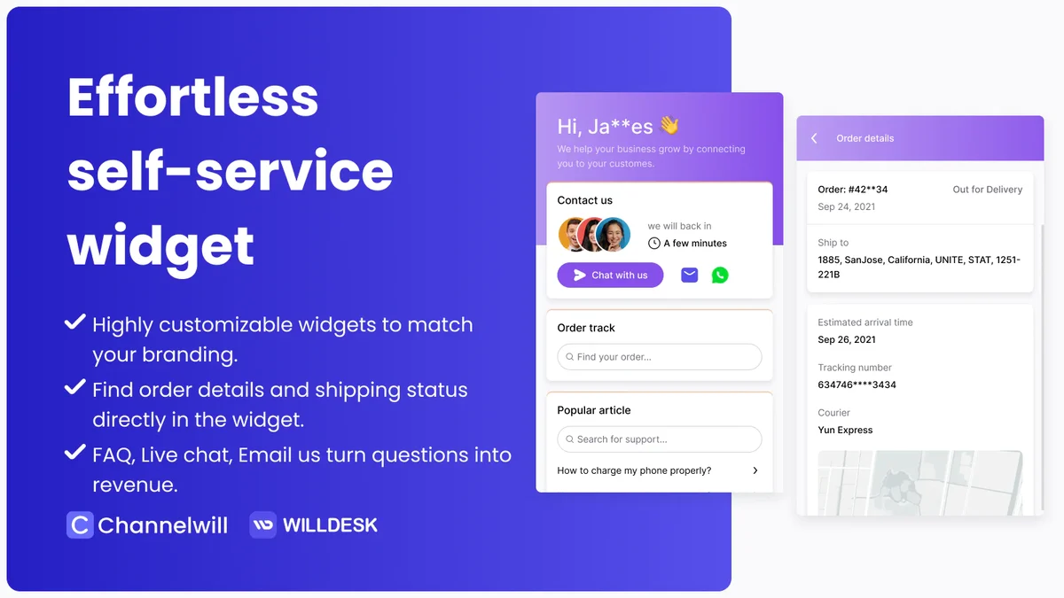 أداة الدردشة الحية-shopify-willdesk