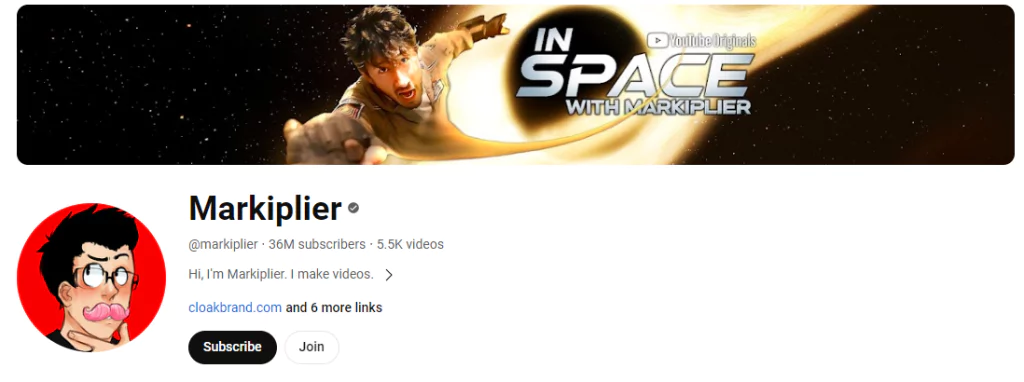 Markiplier Influenceur YouTube