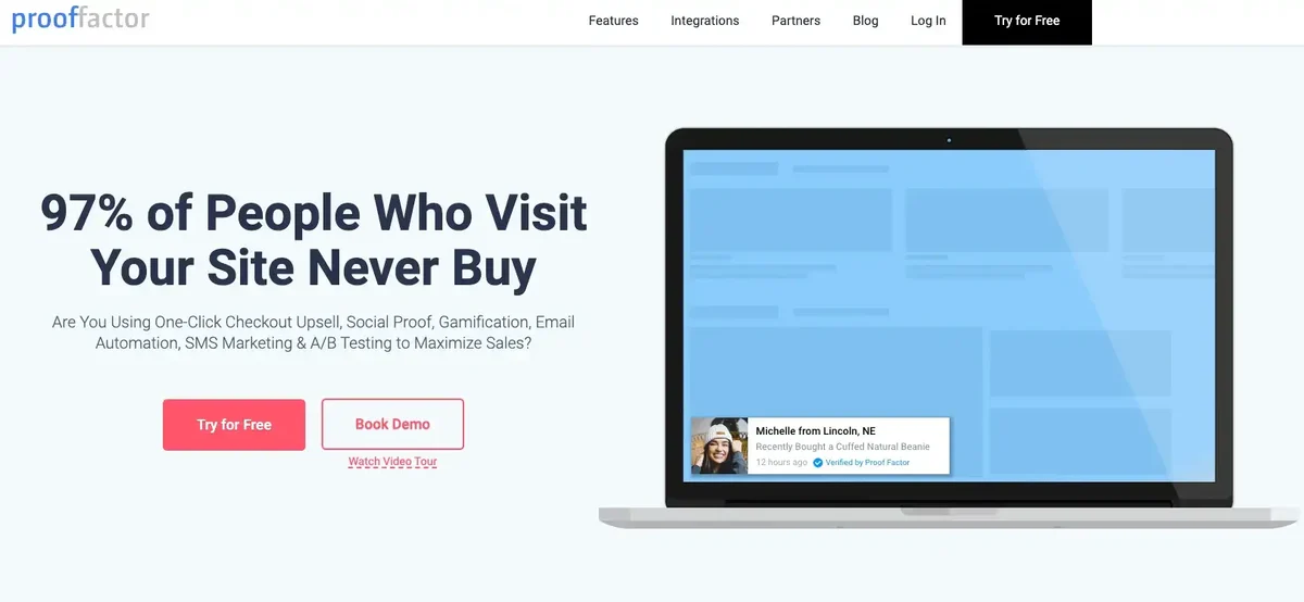 página inicial do fator de prova