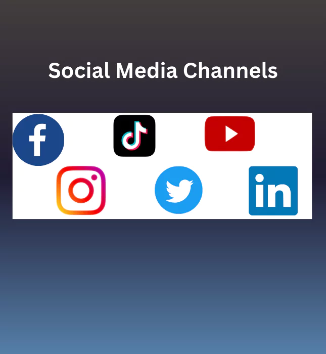 canales de redes sociales