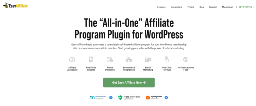 EA ホームページ |簡単アフィリエイト Easy Affiliate Homepage