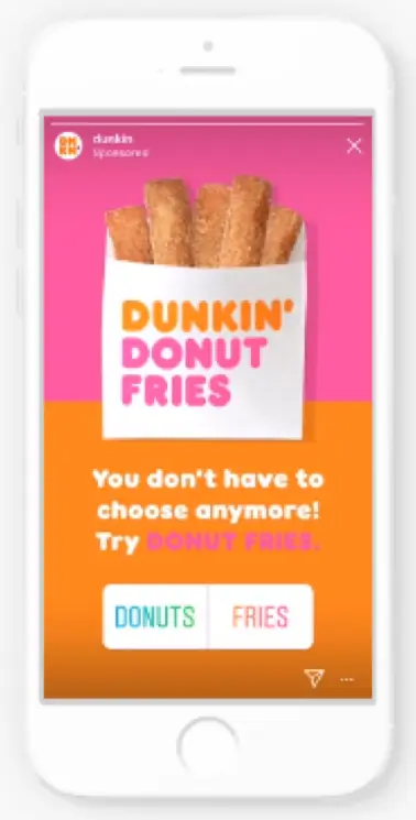 鄧肯甜甜圈互動廣告