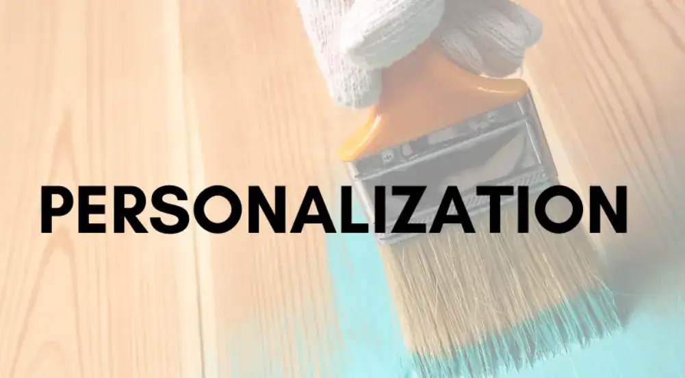 パーソナライゼーション