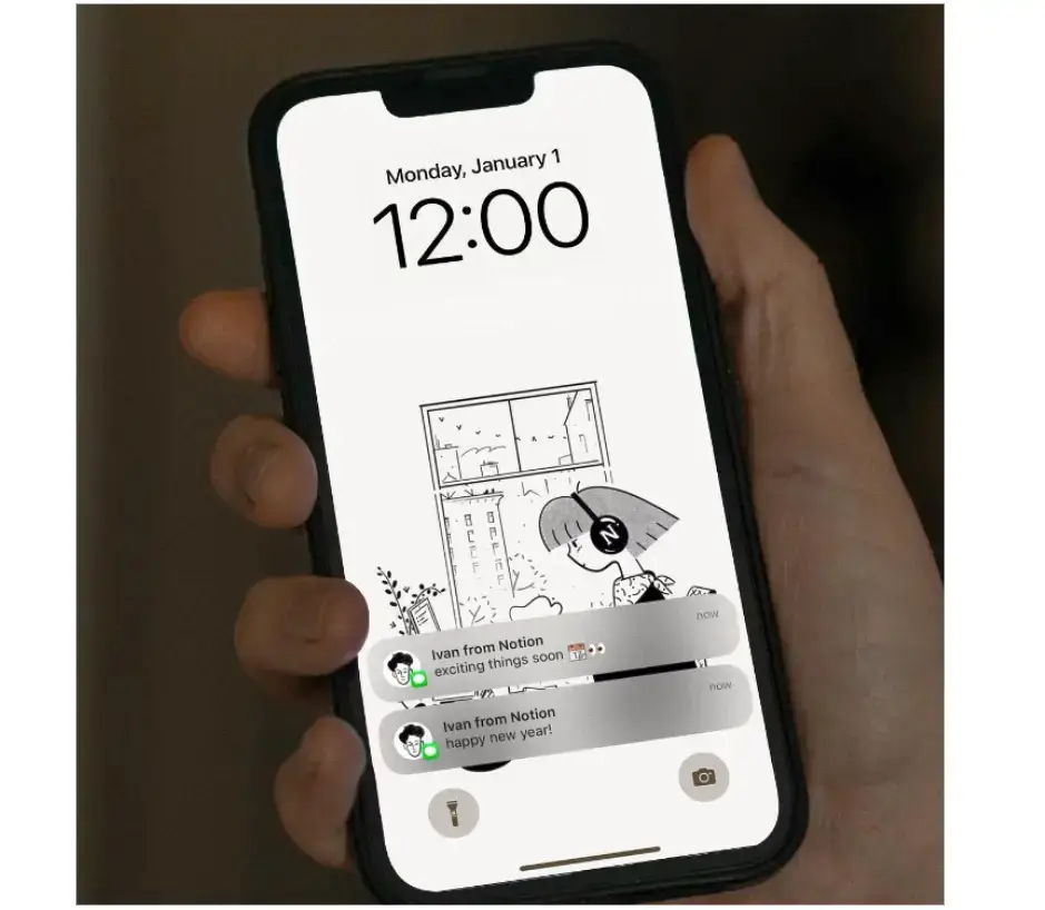 exemplo gráfico de ano novo
