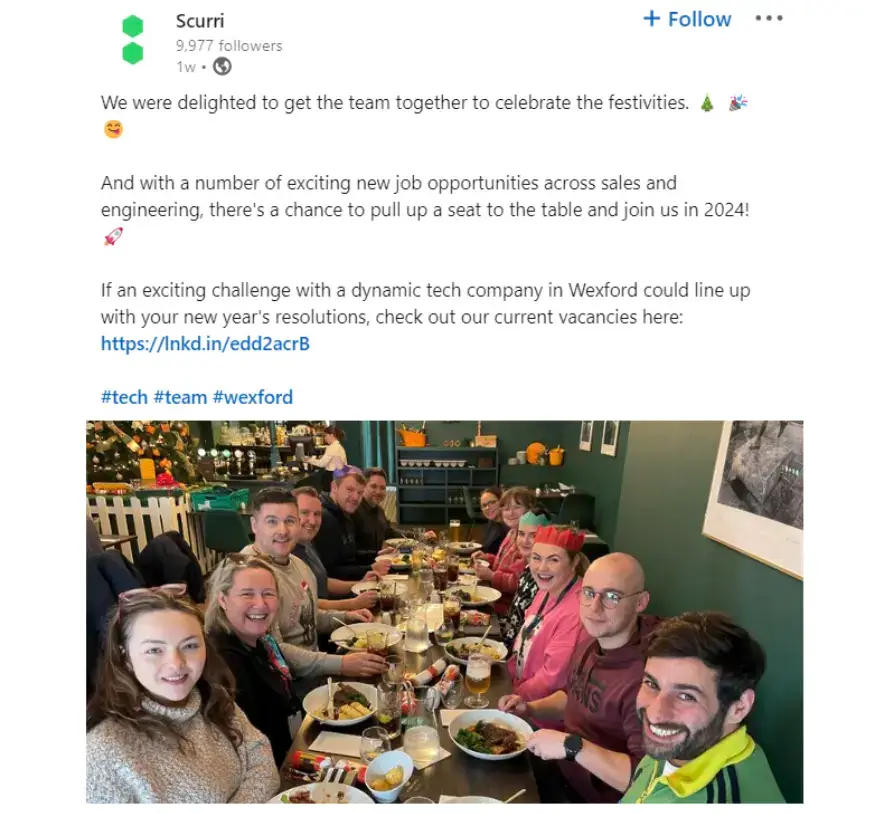 posto de reunião da empresa