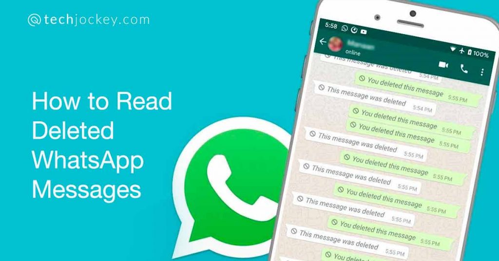 comment voir les messages supprimés sur WhatsApp