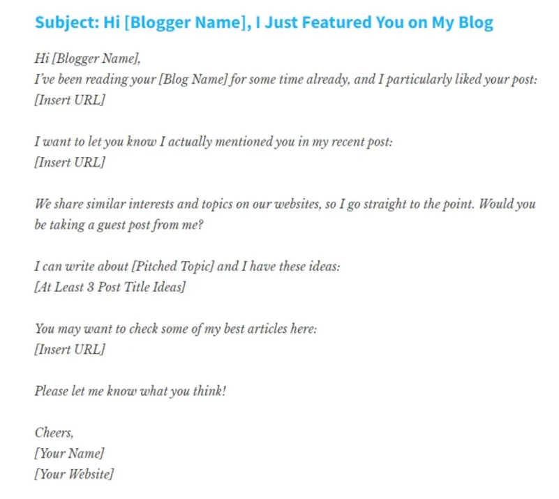 アウトリーチテンプレート