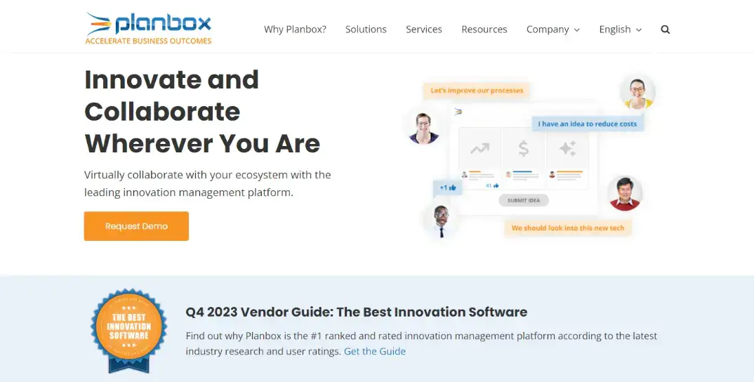 caixa de planejamento