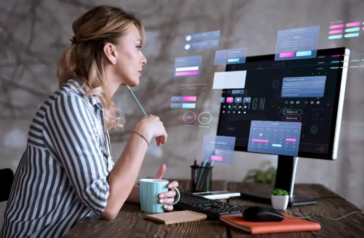 desenvolvedor de software revisando métricas dora